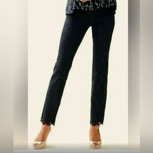 NWT Lilly Pulitzer Kelly Lace Skinny Ankle Pants 10 Paradise Found Lace